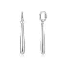 Ania Haie Silver Trailblazer Droplet Earrings E067-11H