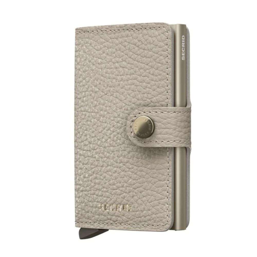MPE-LATTE Secrid miniwallet pebble latte front image MPE-LATTE Secrid miniwallet pebble latte front image