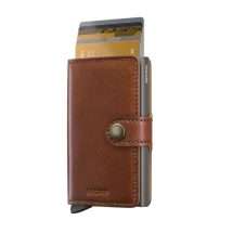 Secrid Brown Texano Saddle Leather Wallet MTE-Saddle