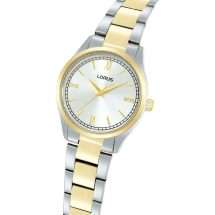 Lorus Ladies Gold Steel Bracelet Watch RG214YX9