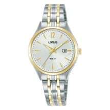 Lorus Ladies Gold Steel Case Bracelet Watch RJ202CX9