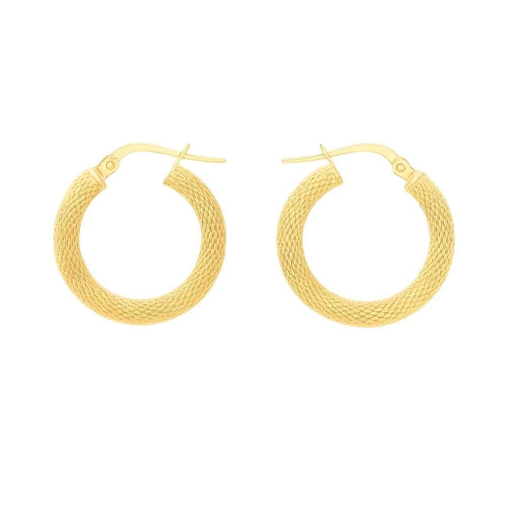 1.52.7559-9ct-yellow-gold-diamond-cut-hoop-style-earring-standing-front-image