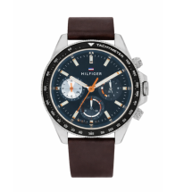 Tommy Hilfiger Mens Steel Blue Dial Watch 1792208