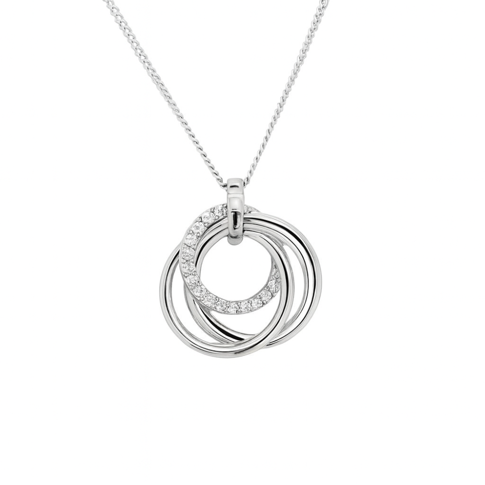 8.18.0024-sterling-silver-triple-circles-cz-set-pendant-and-chain-front-image 8.18.0024-sterling-silver-triple-circles-cz-set-pendant-and-chain-front-image