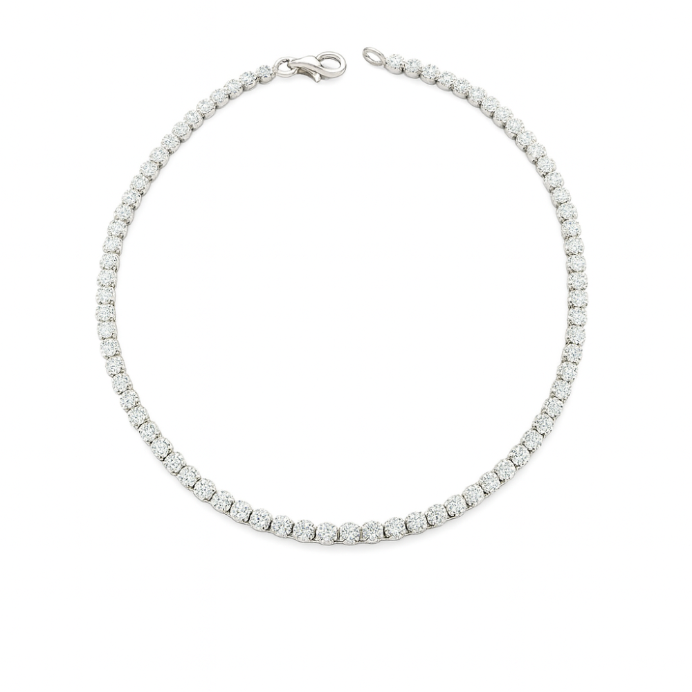 8.29.3562-sterling-silver-cz-set-tennis-link-bracelet-front-top-main-image 8.29.3562-sterling-silver-cz-set-tennis-link-bracelet-front-top-main-image