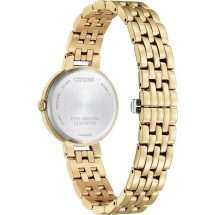 Citizen Eco Drive Gold Bracelet Green Dial EM0993-82Z