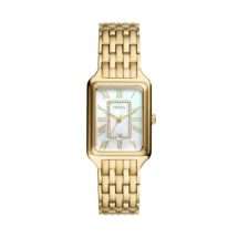 Fossil Womens Raquel Gold Bracelet Watch ES5304
