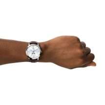 Fossil Mens Neutra Moonphase Dial Leather Strap FS5905