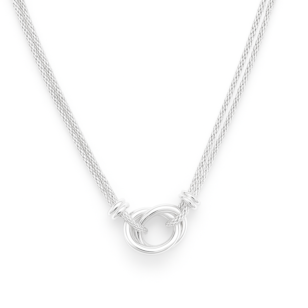 H5189-S-Silver-double-oval-necklace-front-image
