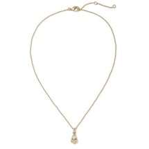 Burren Clover Triple Ribbed Sheel Pendant N1419