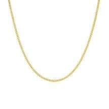 9ct Yellow Gold 16 Inch Super Strong Curb Chain