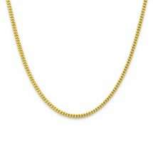9ct Yellow Gold 18 Inch Super Strong Curb Chain