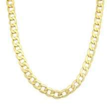 9ct Yellow Gold Gents 20 Inch Flat Curb Chain