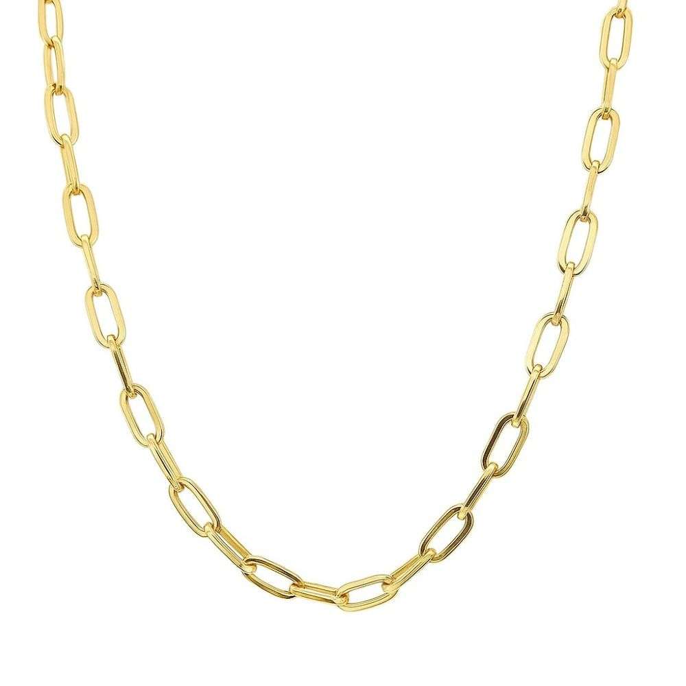 1.16.0224-9ct-Yellow-Gold-18-Inch-Paperchain-Link-Chain-front-image 1.16.0224-9ct-Yellow-Gold-18-Inch-Paperchain-Link-Chain-front-image