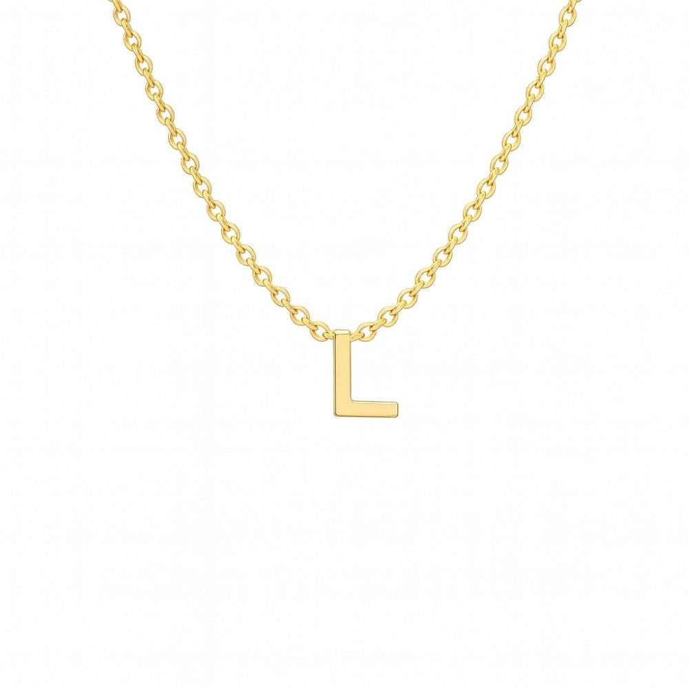 1.19.0161-9ct-Yellow-Gold-Mini-L-Initial-Pendant-And-Chain-front-image 1.19.0161-9ct-Yellow-Gold-Mini-L-Initial-Pendant-And-Chain-front-image