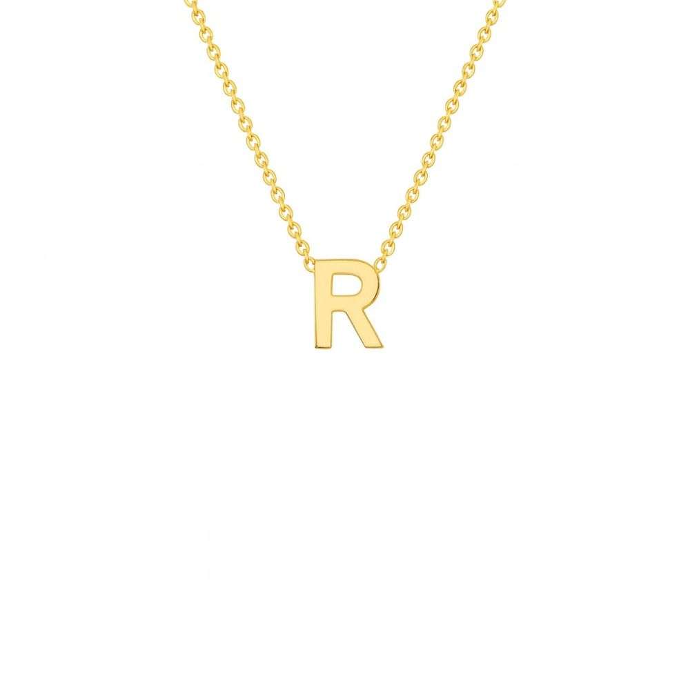 1.19.0167-9ct-Yellow-Gold-Mini-R-Initial-Pendant-And-Chain-front-image 1.19.0167-9ct-Yellow-Gold-Mini-R-Initial-Pendant-And-Chain-front-image