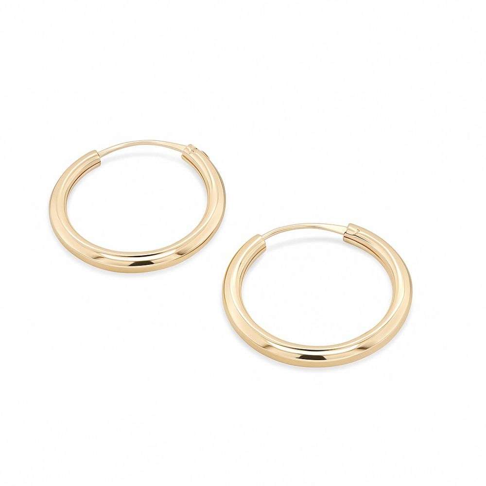 1.51.2569-9ct-yellow-gold-17.5mm-plain-hoop-earrings-front-image