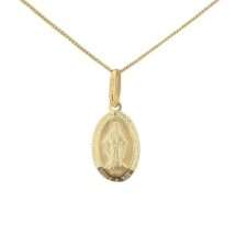9ct Yellow Gold Small Miraculous Medal