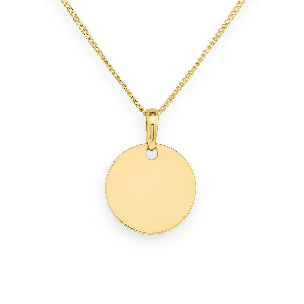 1.68.4281-9ct-yellow-gold-plain-round-disk-on-chain-front-image 1.68.4281-9ct-yellow-gold-plain-round-disk-on-chain-front-image