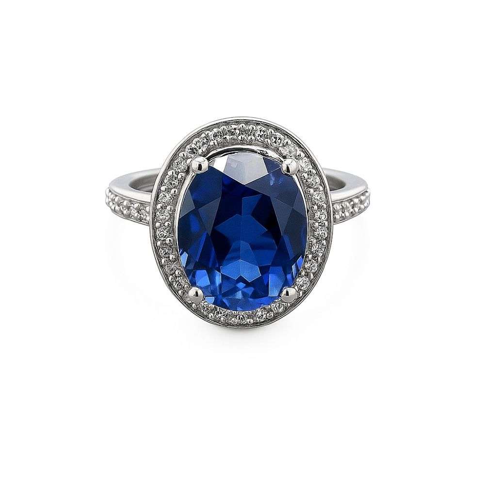 5.84.9299-9ct-white-gold-sapphire-cz-cluster-cz-dress-ring-front-image