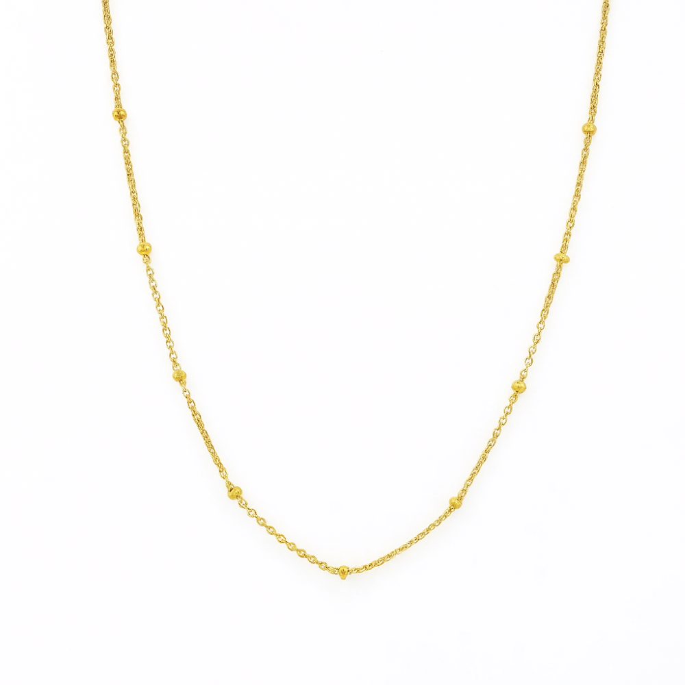 8.13.7494-sterling-silver-gold-plated-bobble-chain-front-image