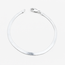Sterling Silver Double Sided Reversible Bracelet