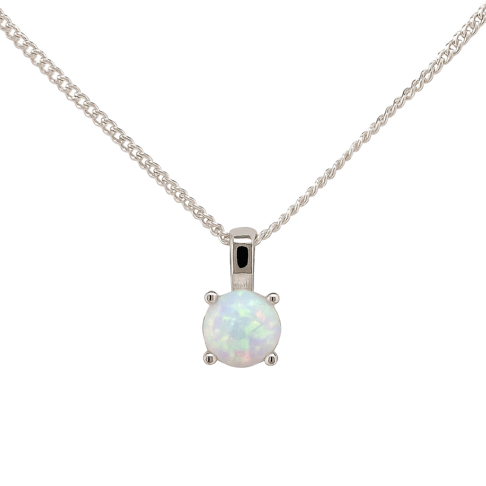 8.69.3819-sterling-silver-4-claw-Ocotber-opal-colour-cz-pendant-and-chain-front-image 8.69.3819-sterling-silver-4-claw-Ocotber-opal-colour-cz-pendant-and-chain-front-image