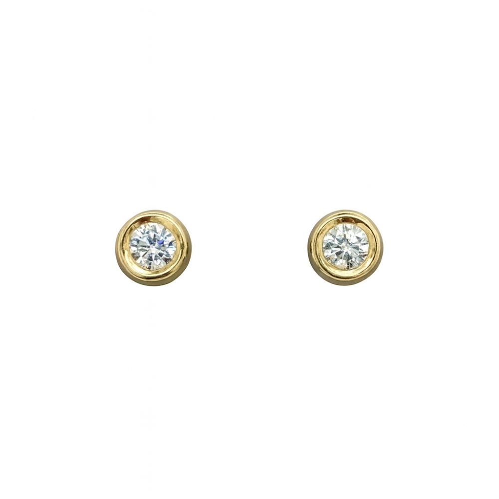 EA013514-Sterling-Silver-5mm-Round-CZ-Gold-Plated-Bezel-Set-Stud-Earrings-Front-Image EA013514-Sterling-Silver-5mm-Round-CZ-Gold-Plated-Bezel-Set-Stud-Earrings-Front-Image