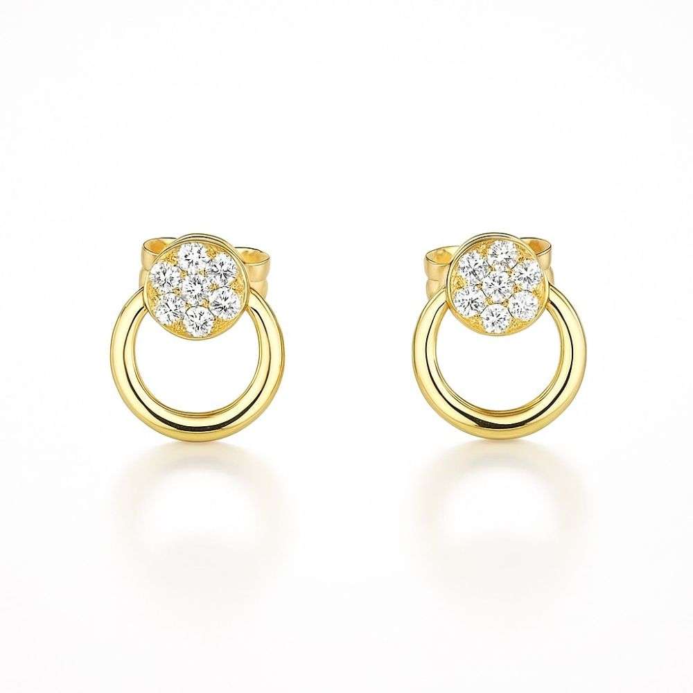 EB1630-01-9ct-yellow-gold-open-circle-stud-earrings-pave-cz-top-studs-front-image