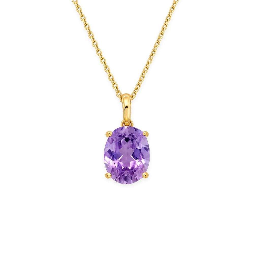 EP320A1-9ct-Yellow-Gold-Alexandrite-CZ-June-Pendant-And-Chain-front-image