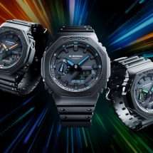 Casio G Shock Black Silicon Watch GA-2100-1A3ER