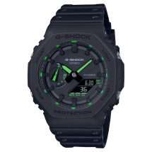 Casio G Shock Black Silicon Watch GA-2100-1A3ER
