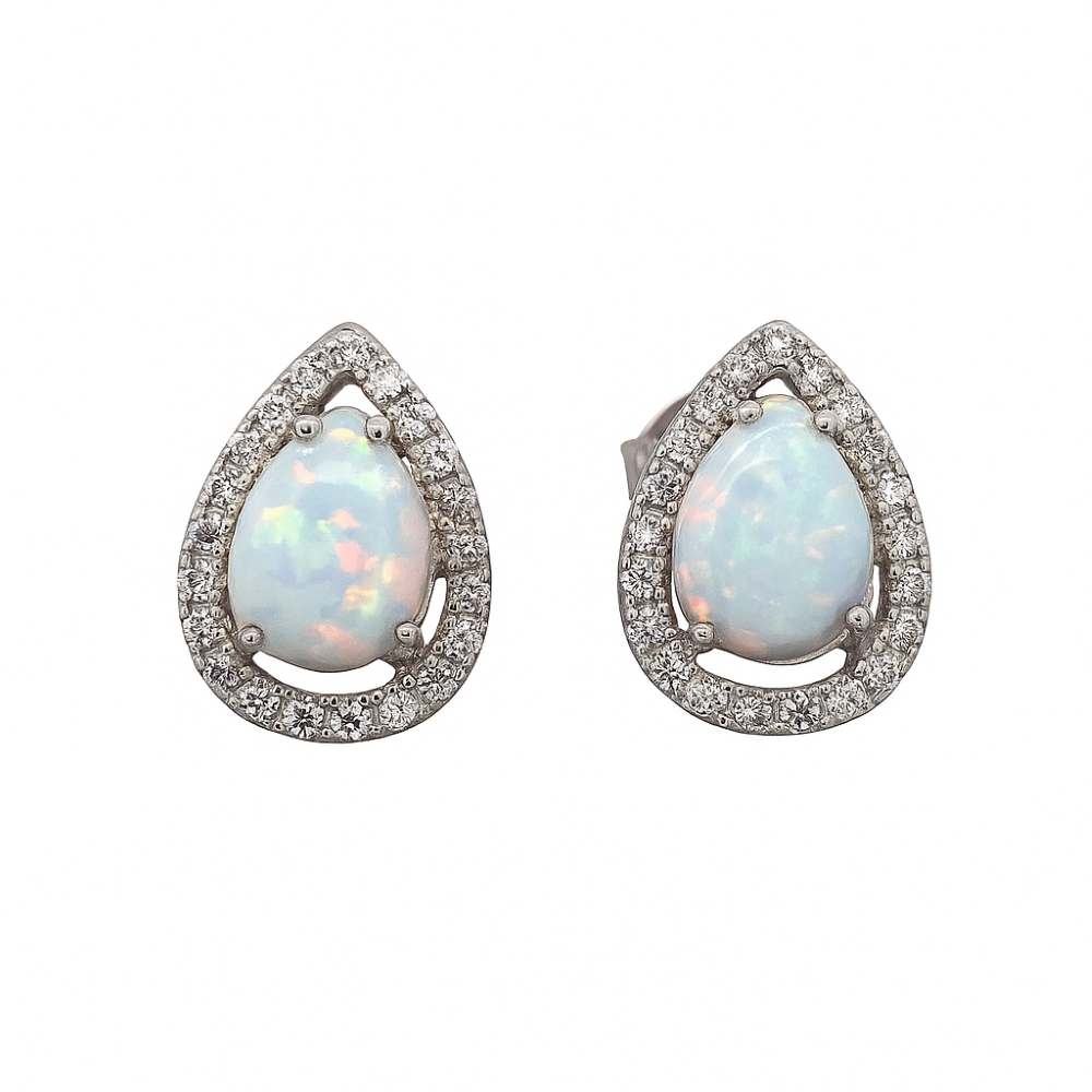 GL847COE-sterling-silver-pear-shape-white-opal-cz-pear-shape-front-image GL847COE-sterling-silver-pear-shape-white-opal-cz-pear-shape-front-image