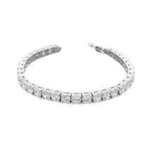 Sterling Silver Superior Childrens CZ Bracelet