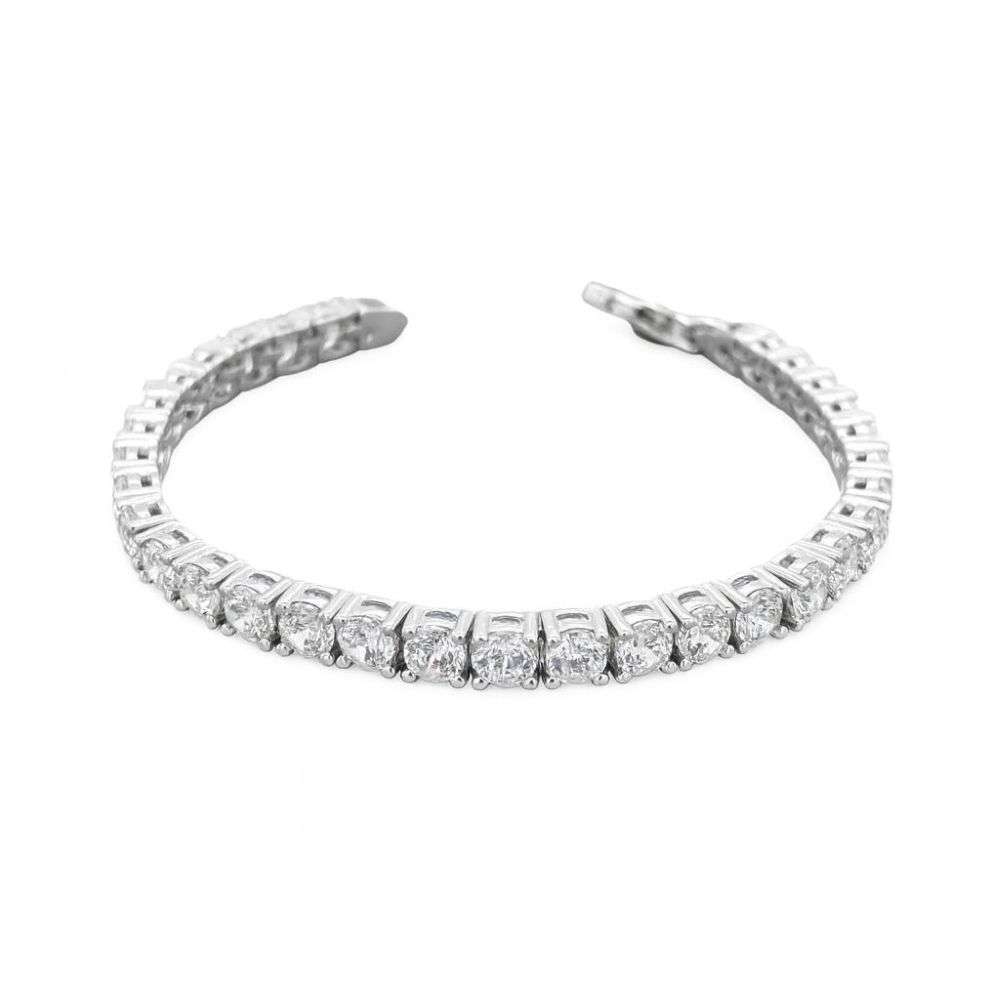 GVB094-4.5-sterling-silver-handmade-4.5-inch-kids-tennis-bracelet-front-image GVB094-4.5-sterling-silver-handmade-4.5-inch-kids-tennis-bracelet-front-image