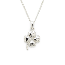 Sterling Silver 4 Leaf Clover Pendant