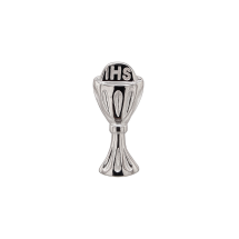 Sterling Silver Chalice Shape Tie Tac Or Lapel Pin