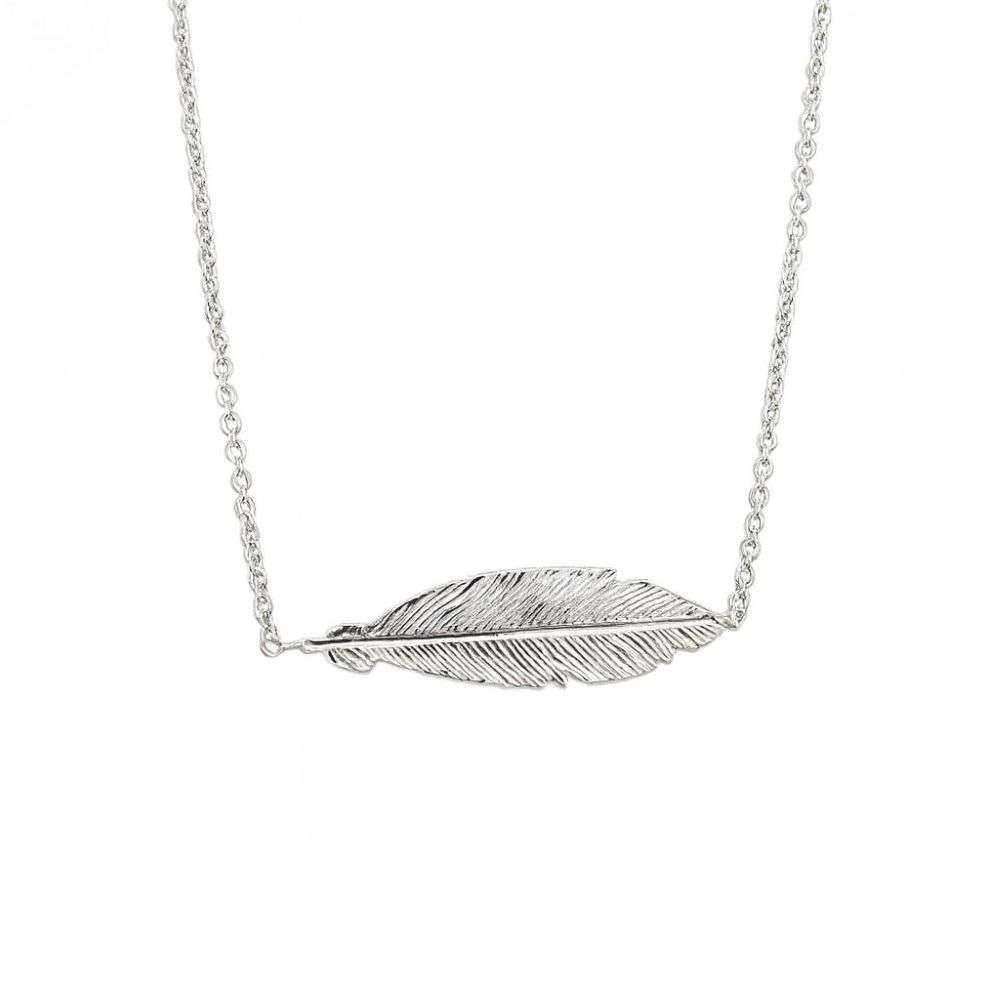 N1900472-sterling-silver-horizontal-feather-necklace-front-image