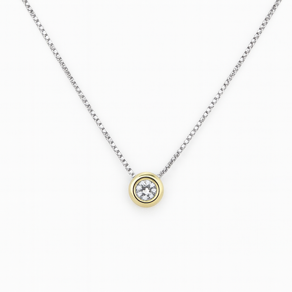 NE012586-Sterling-Silver-3mm-CZ-Gold-Plated-Round-Bezel-Set-Necklace-Front-Image-1 NE012586-Sterling-Silver-3mm-CZ-Gold-Plated-Round-Bezel-Set-Necklace-Front-Image-1