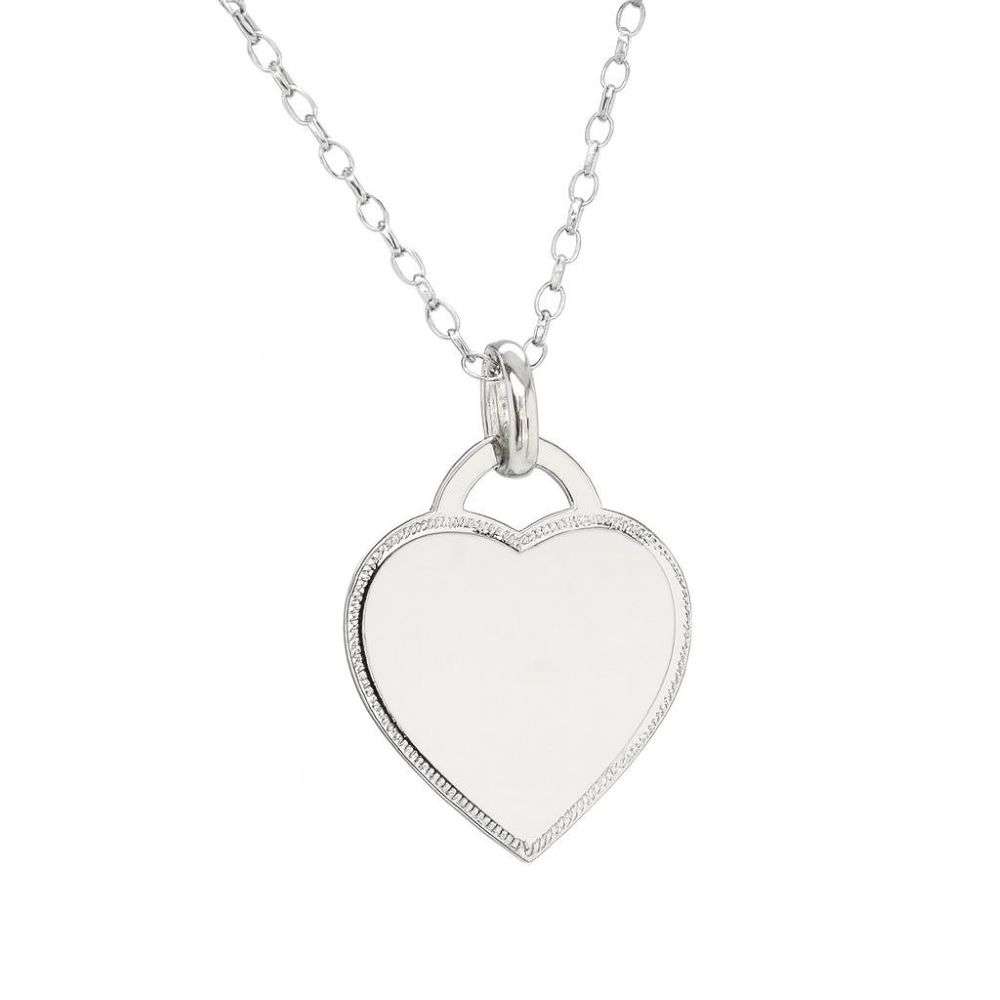 PD238-sterling-silver-engraveable-heart-shaped-disk-on-adjustable-chain-front-image PD238-sterling-silver-engraveable-heart-shaped-disk-on-adjustable-chain-front-image