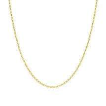 Sterling Silver Gold Plated 2mm Wide Belcher 51cm Chain
