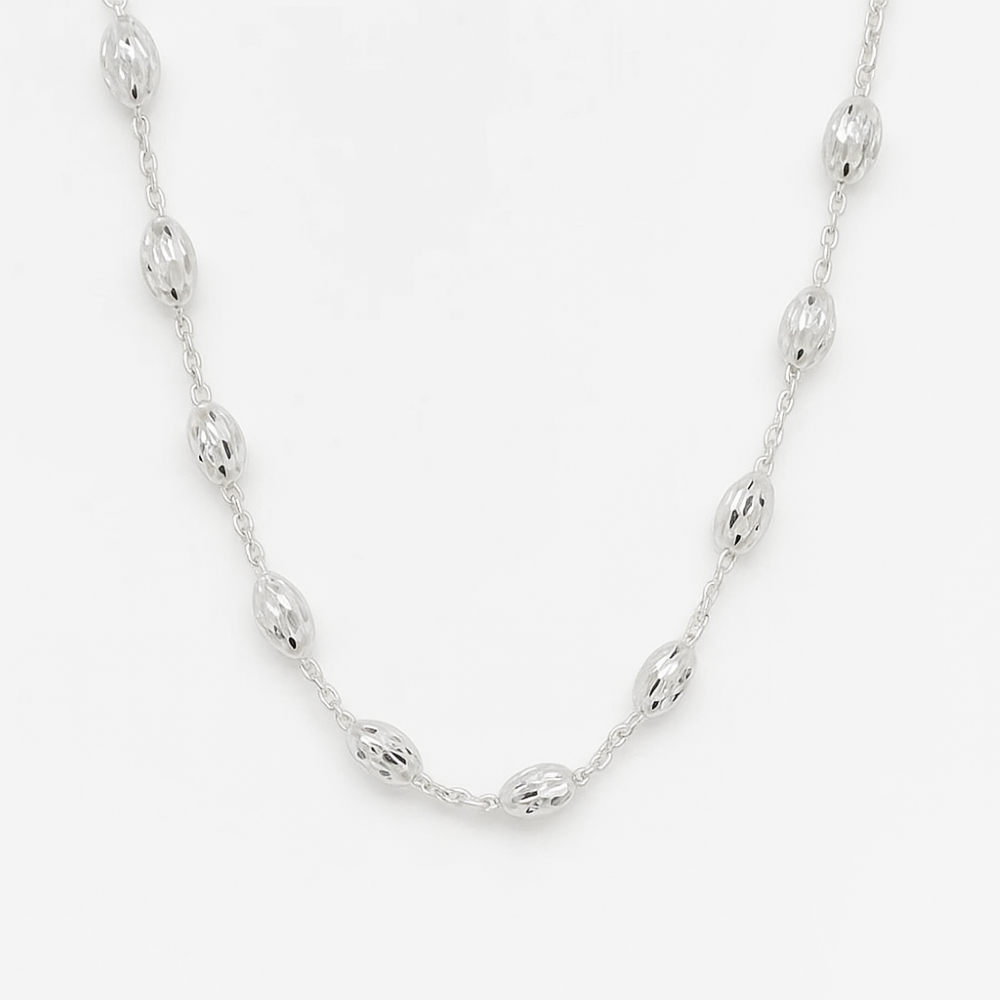 RE18WHT-sterling-silver-diamond-cut-bell-link-18-inch-chain-main-image RE18WHT-sterling-silver-diamond-cut-bell-link-18-inch-chain-main-image