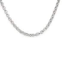 Sterling Silver Solid Strong Belcher 18 Inch Chain