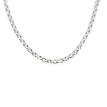 Sterling Silver Solid Strong Belcher 20 Inch Chain