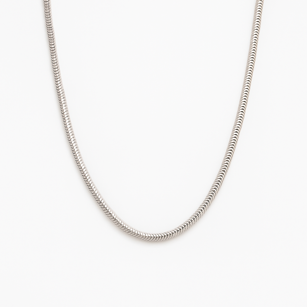 SCN1-18-Sterling-silver-18-inch-snake-link-chain-front-image