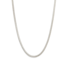 Sterling Silver Solid 20 Inch Snake Link Chain