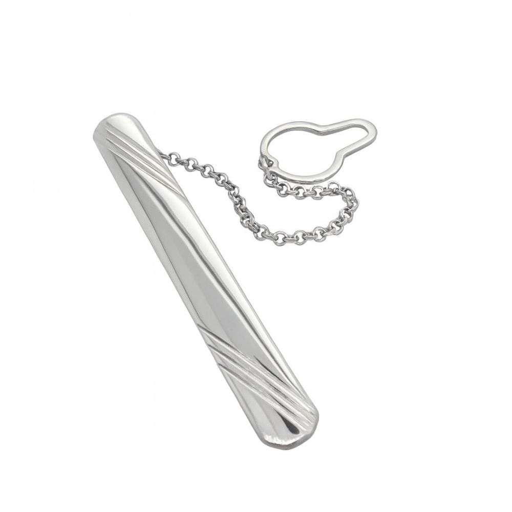 T2103194-sterling-silver-lined-design-tie-bar-main-top-image
