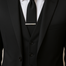 Silver And Gold Plated Matt And Polish Tie Bar