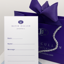 Gift Certificate With Stunning Packaging