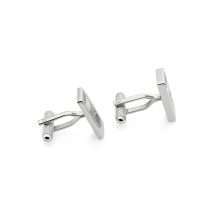 Silver Plated Polished Finish Ipod Retro Cufflinks